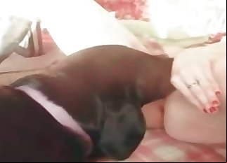 Gorgeous bestiality XXX action with my wife